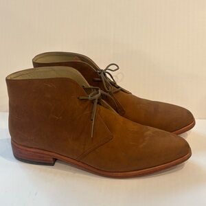 Nisolo Isa Suede Lace Up Chukka Boots Size 8